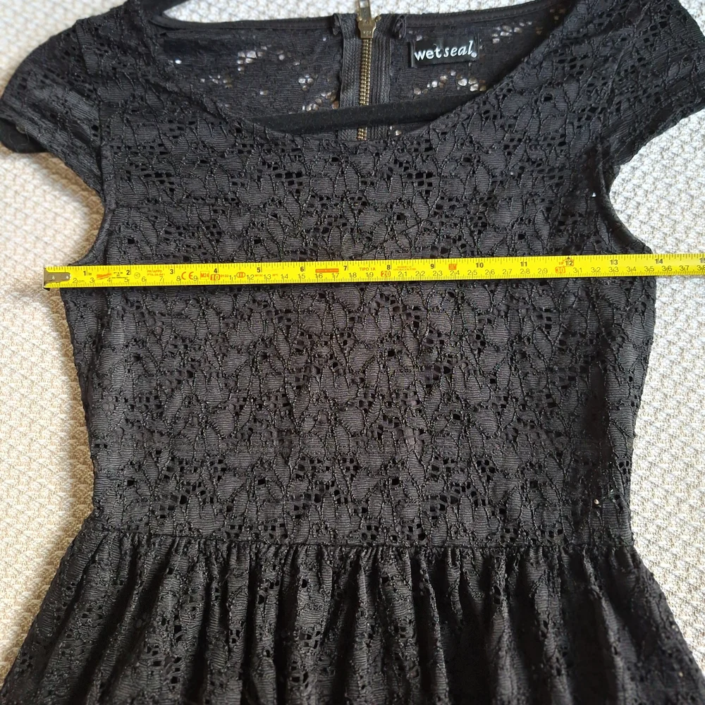 Wet Seal Elegant Black Kids Dress